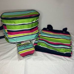 Thirty-One Family Fun Thermal & Essential Storage Tote & Bring a Tote Thermal